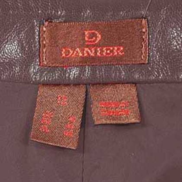 PANTS, SUEDE, BLACK, SIZE 12, SIDE ZIP, FLAT FRONT, DANIER LEATHER, FULLY LINED, - Picture 3 of 7